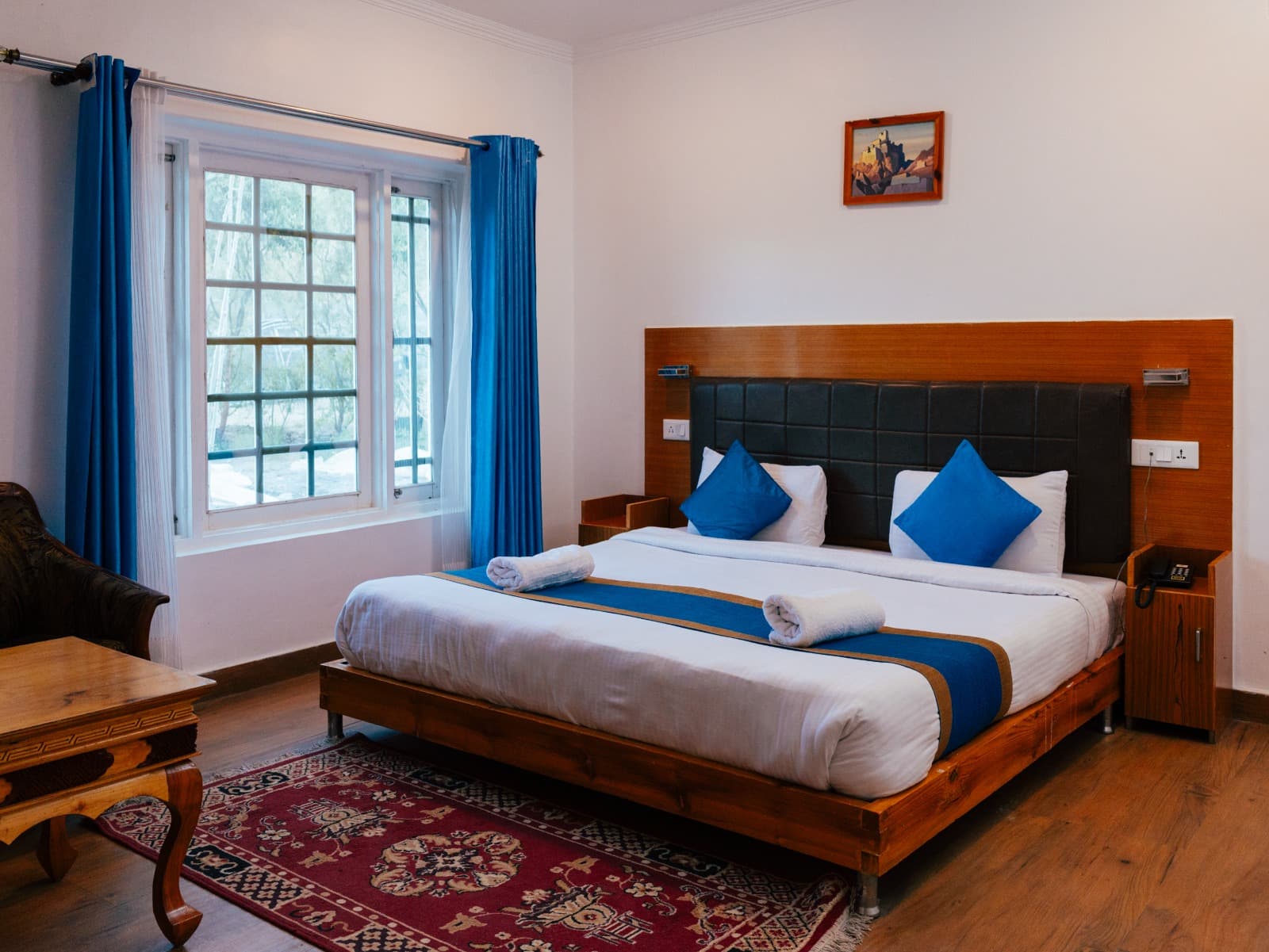 Deluxe — Garden View room — Barula Hotel, Kargil, Ladakh